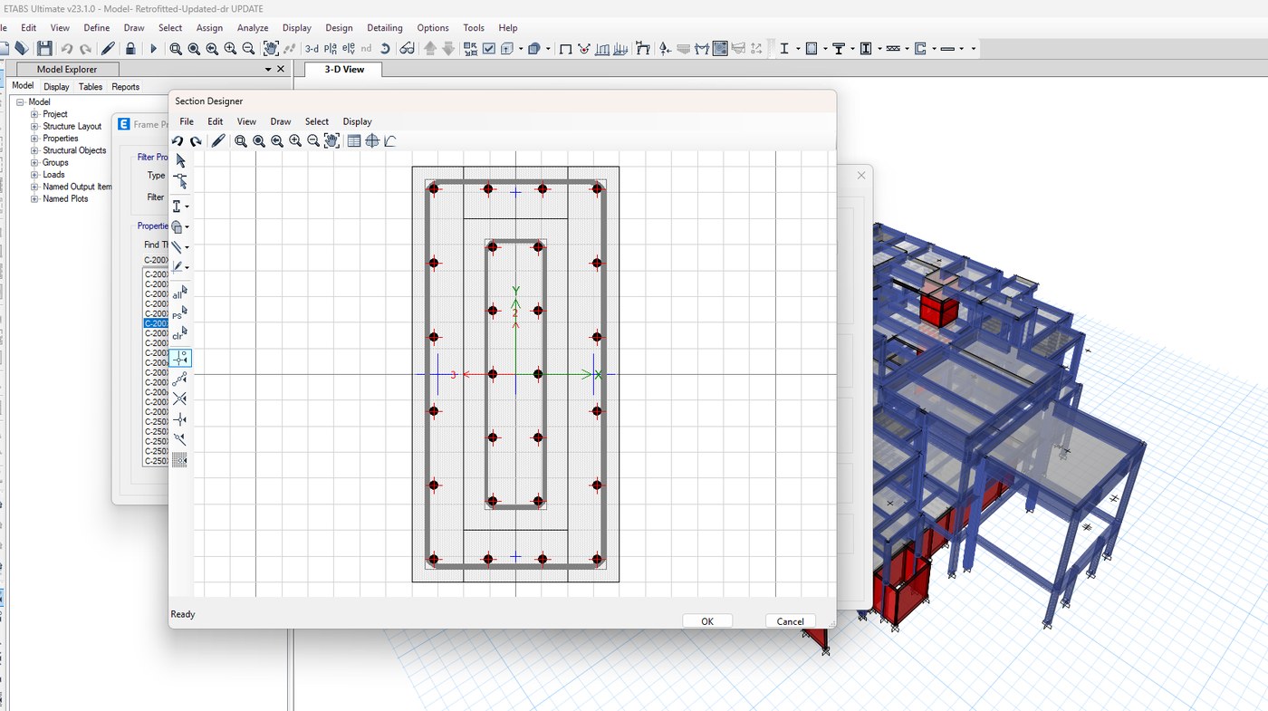 Jacketing definition applied within the analysis model